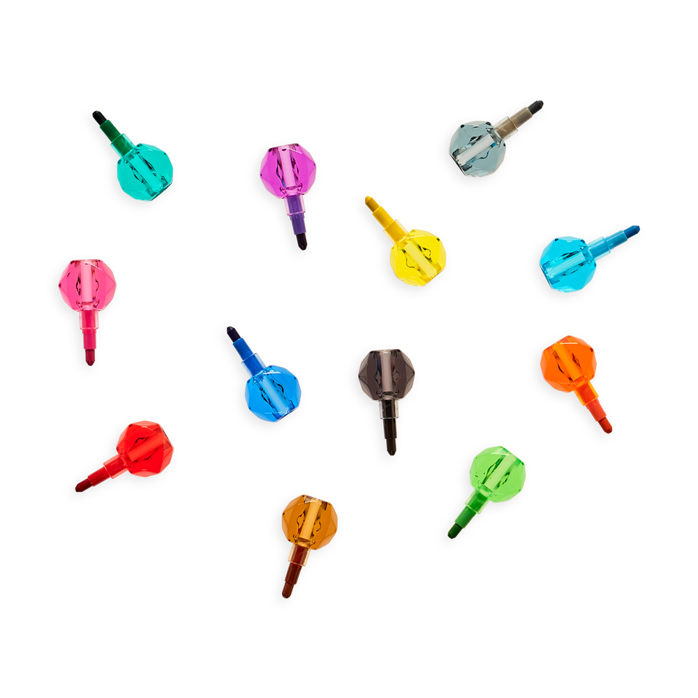 Ooly - Charm To Charm Stacking Crayons (24 per display)