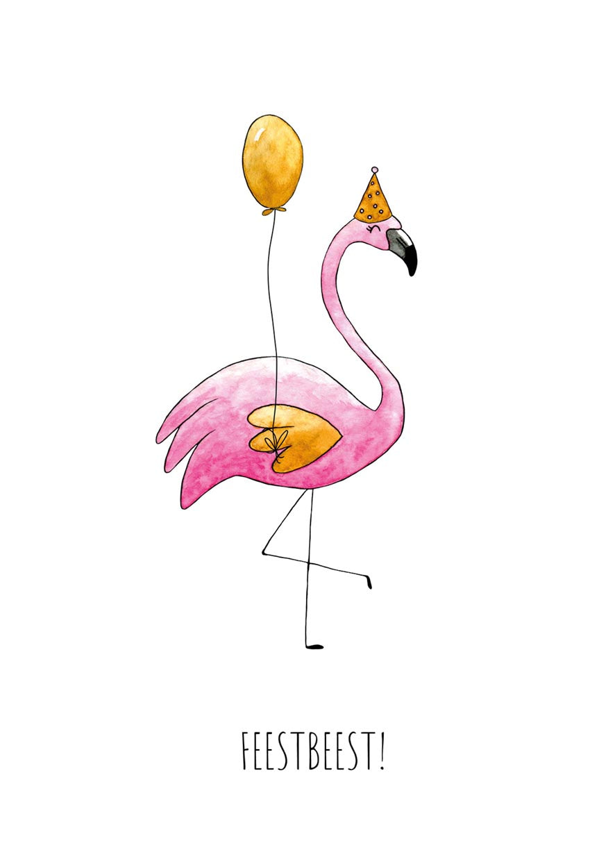 Feestbeest | Flamingo