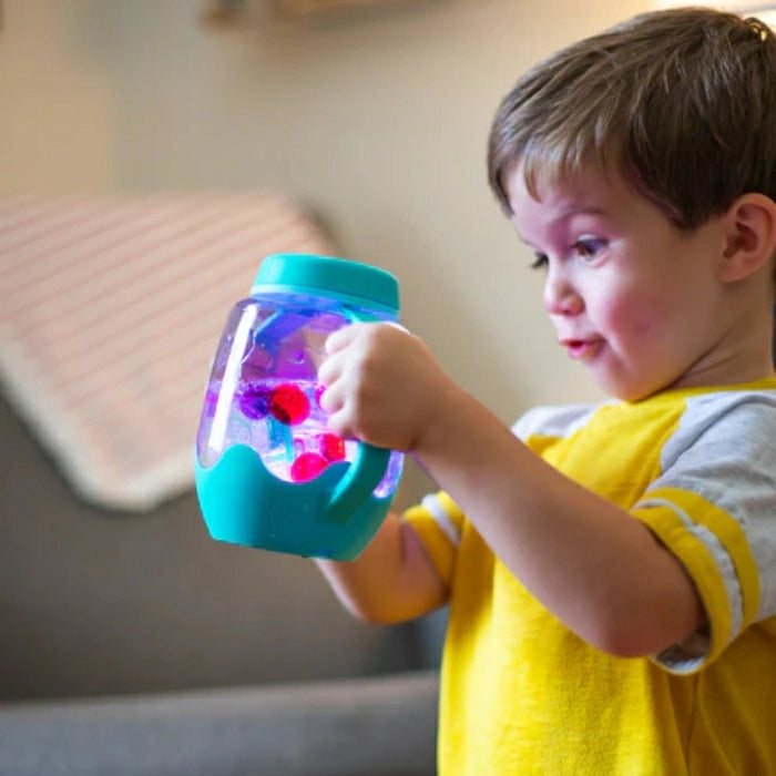 Glo pals | Sensory play Cup | Frosty blue
