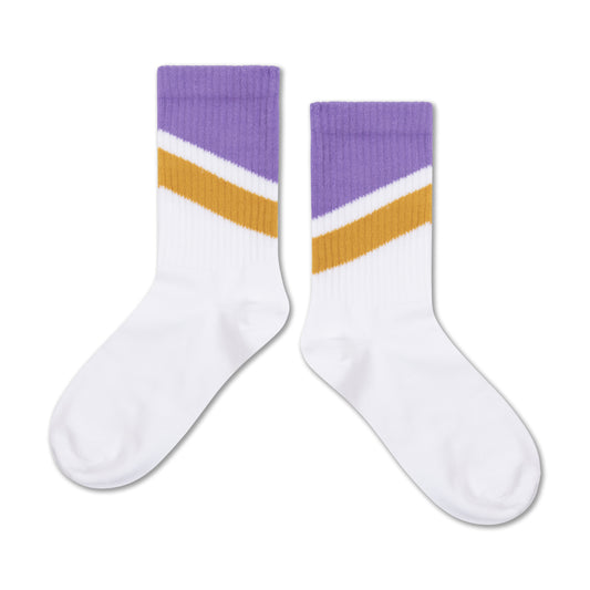 Repose AMS | Socks Sporty white stripe