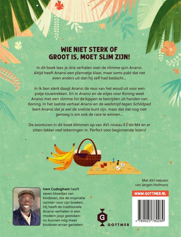 Iven Cudogham | slimme verhalen Anansi de spin
