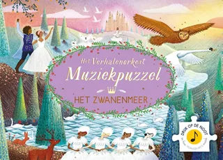 Geluidenboek | Muziekpuzel Het zwanenmeer