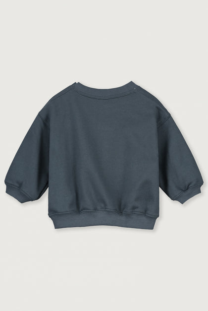 Gray Label | Baby Dropped Shoulder Sweater |blue grey