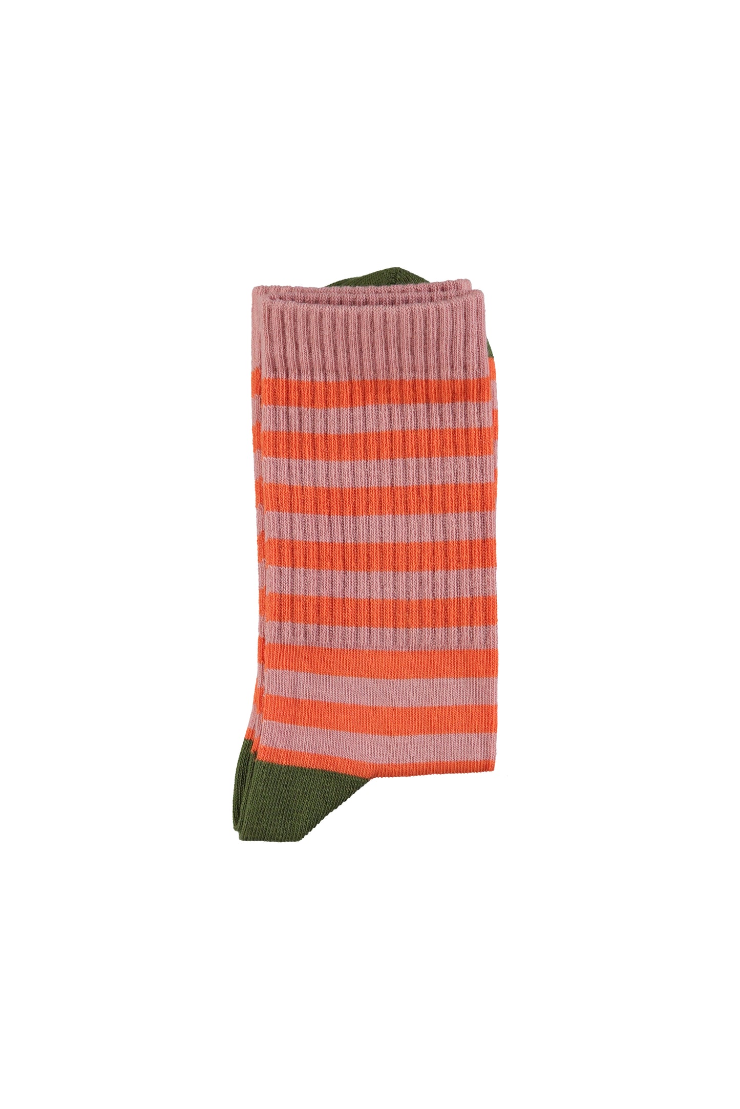 Piupiuchick | socks | Pink & orange stripe