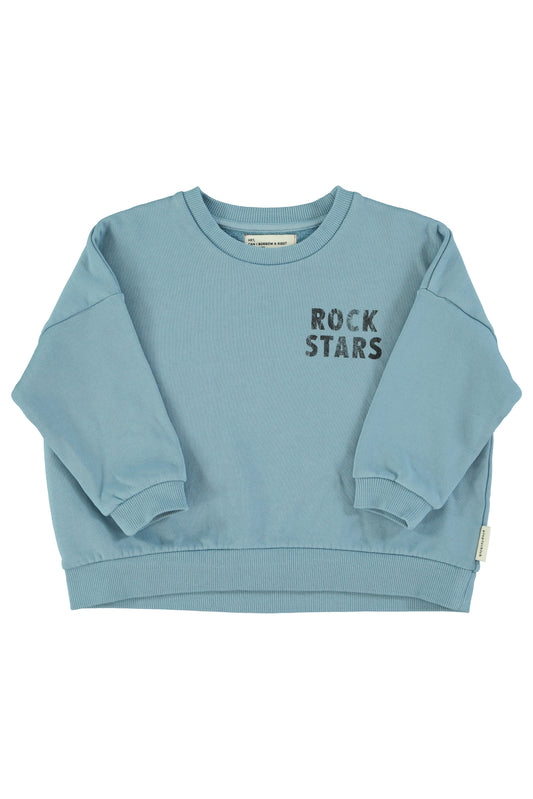 Piupiuchick | Sweatshirt | Bue w/ rock stars