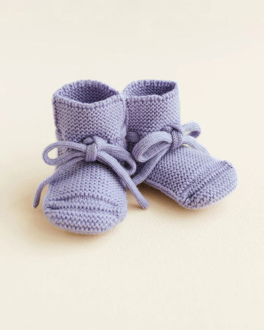 Hvid | Booties lilac