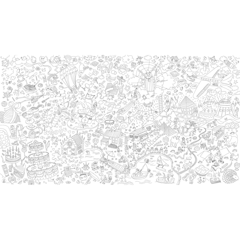 Omy | XXL kleurposter fantastic