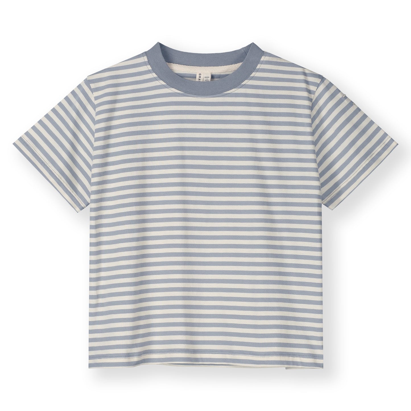 Gray Label | Oversized tee GOTS stone grey - cream