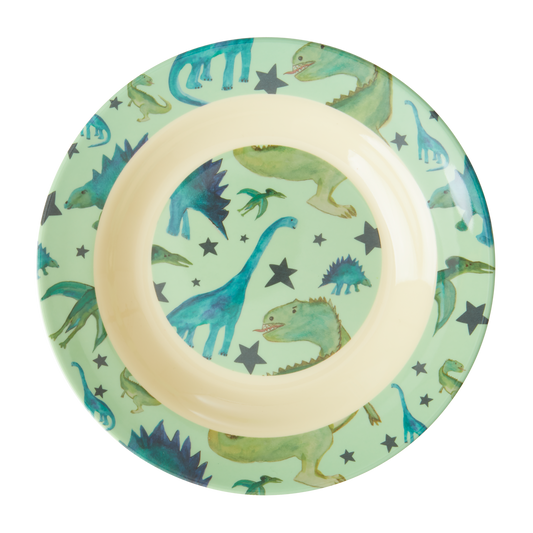 RICE | Melamine Kids Bowl  | Dino