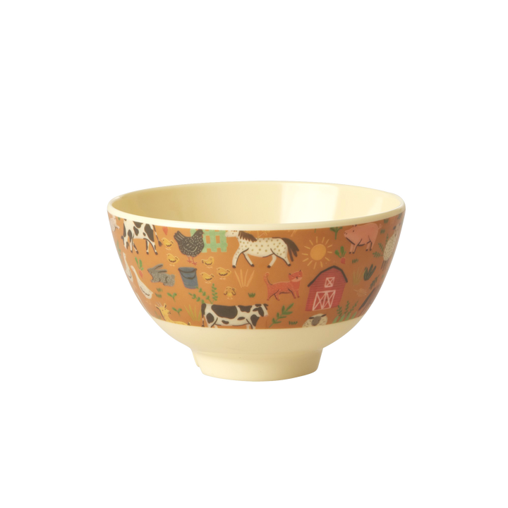 Rice | Melamine kinder kommetje| Boerderij