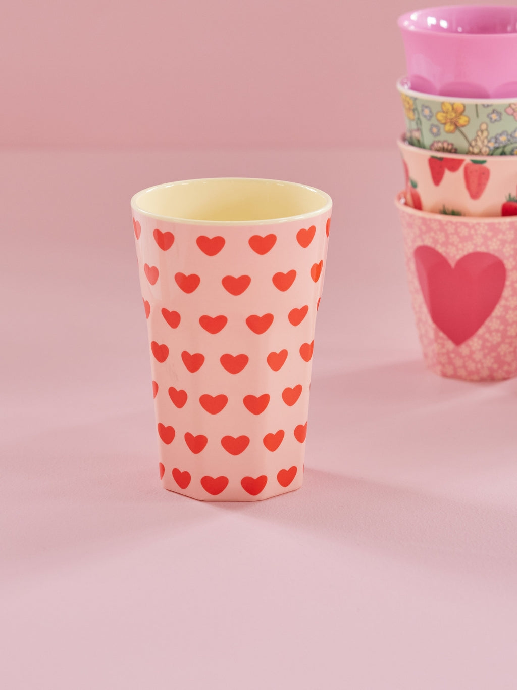Rice| Melamine cup groot | heart