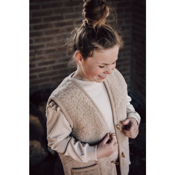 Alwero body warmer alphen junior | English tea