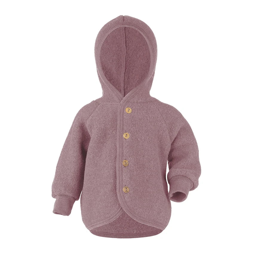 Engel| Hooded jacket | Rosewood