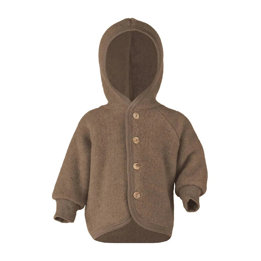 Wollen jasje | walnut