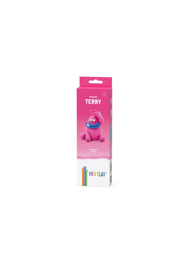 Hey Clay | Monster Terry| 3 potje speelklei