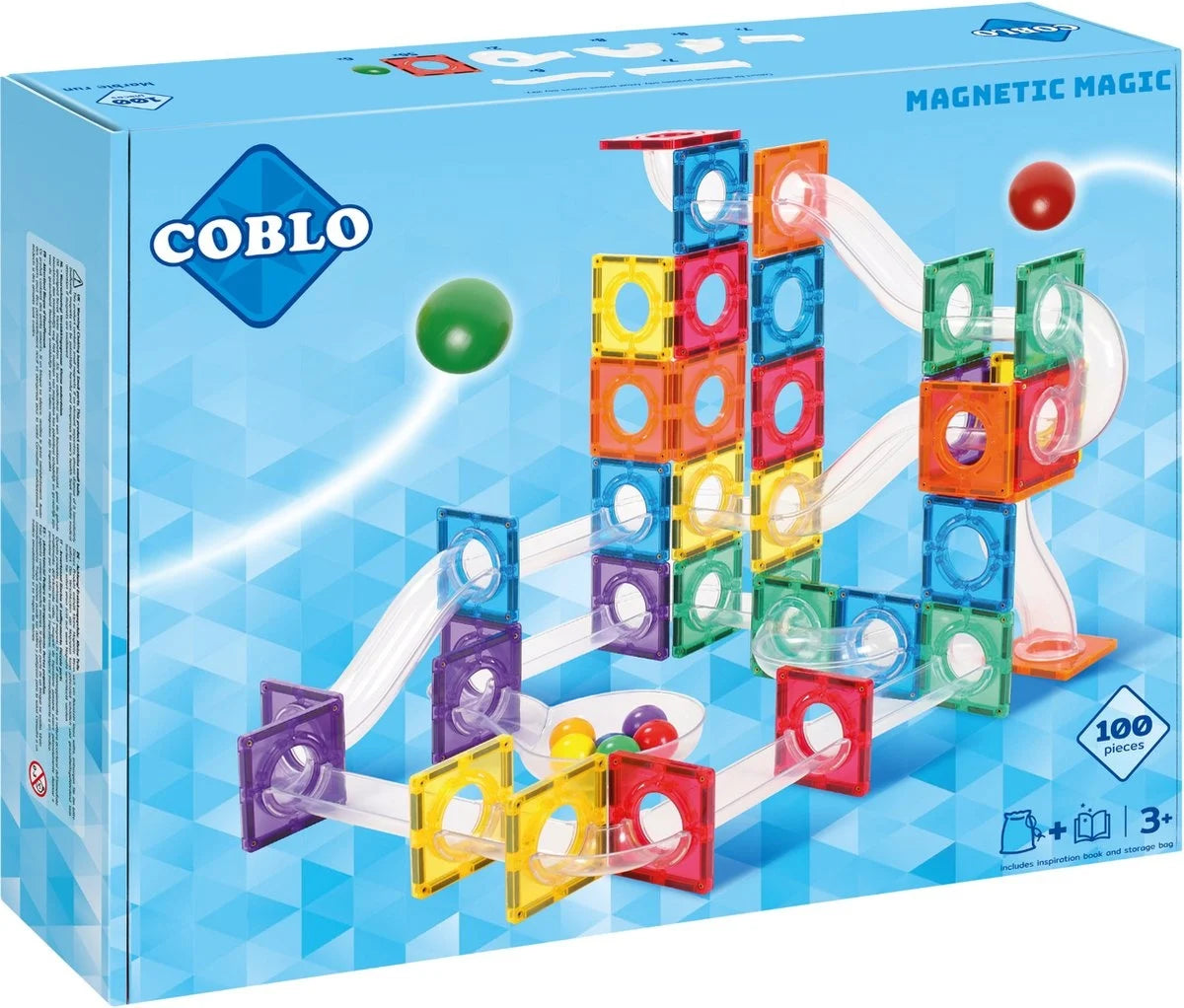 Coblo | knikkerbaan Classic 100 stuks