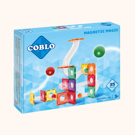 Coblo | Knikkerbaan 35 stuks