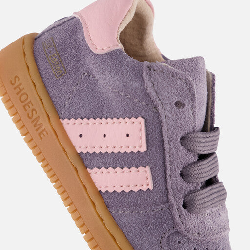 Shoesme | Suède sneaker | Purple pink