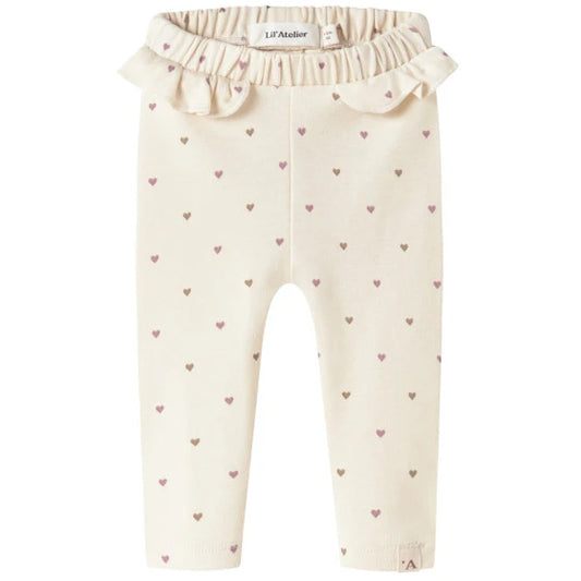 Lil'atelier | Lalo Slim Legging | Turtledove heart
