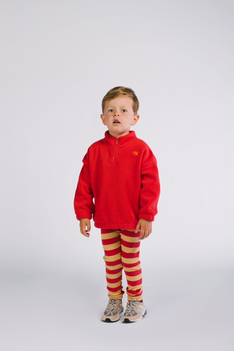 The new chapter | Sweater Fleece Manue | Rood
