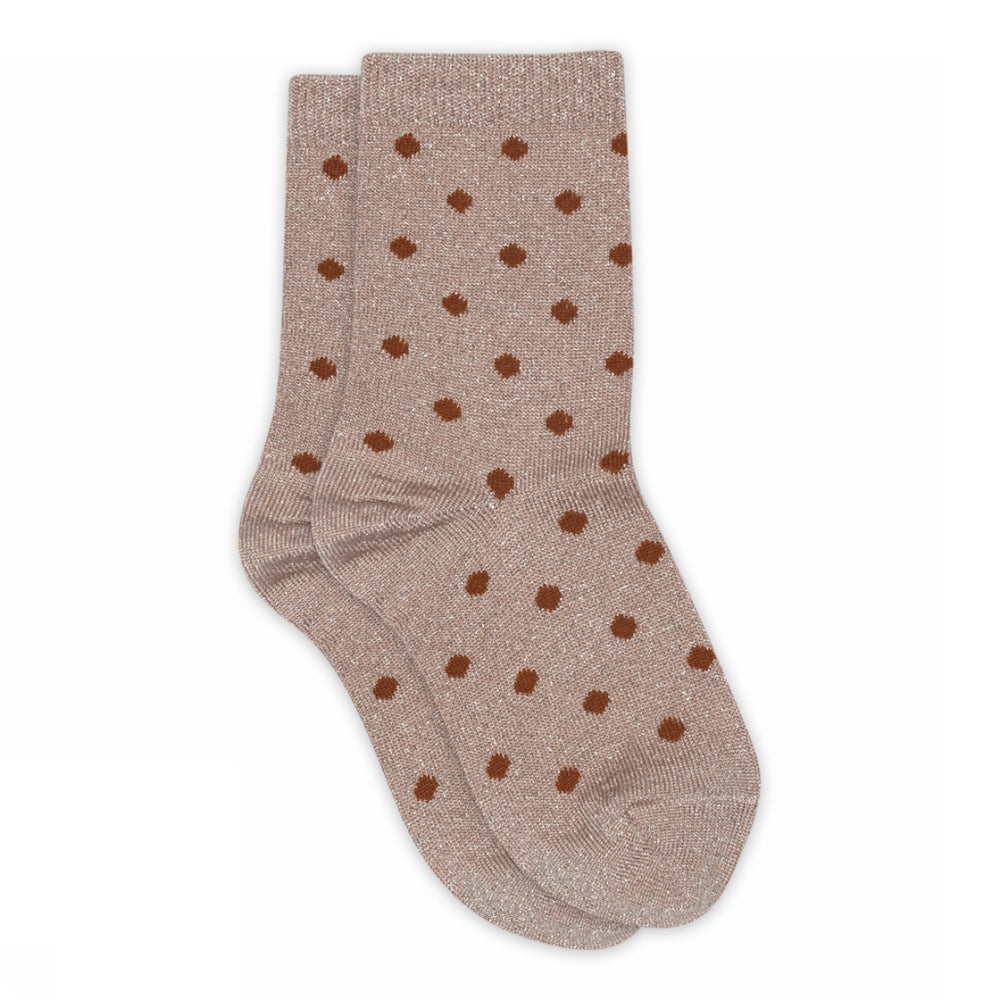MP Denmark | Irma glitter socks | Rose grey