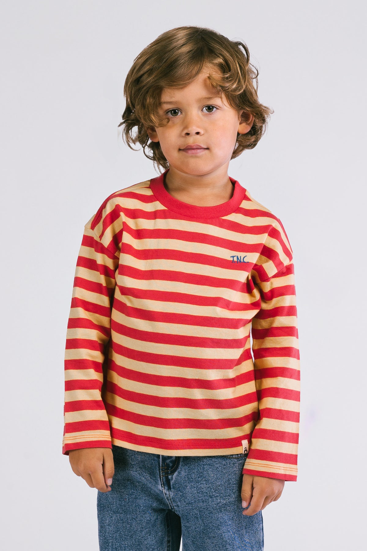 The new chapter | Longsleeve Lou | Rood/geel