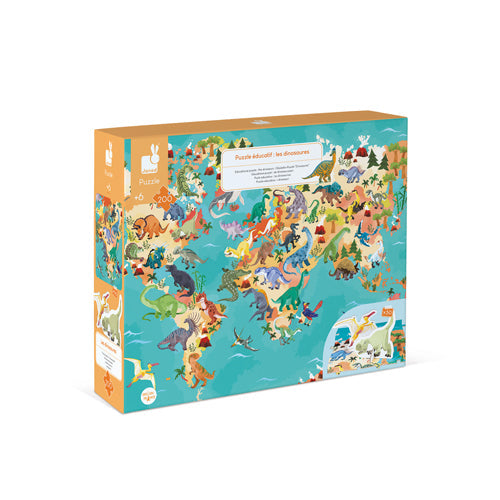 Janod | Educatieve puzzel | Dino