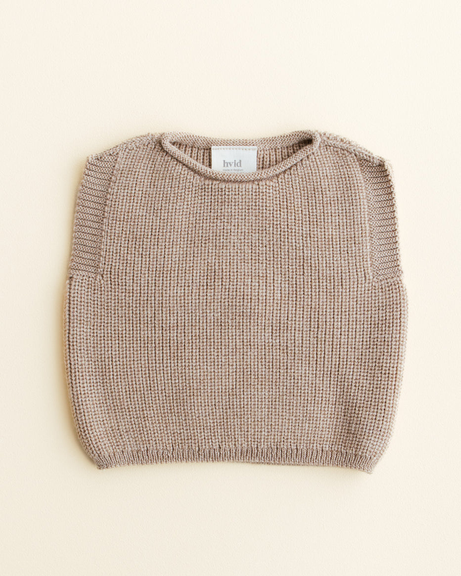 Hvid | Vest Harvey Sand