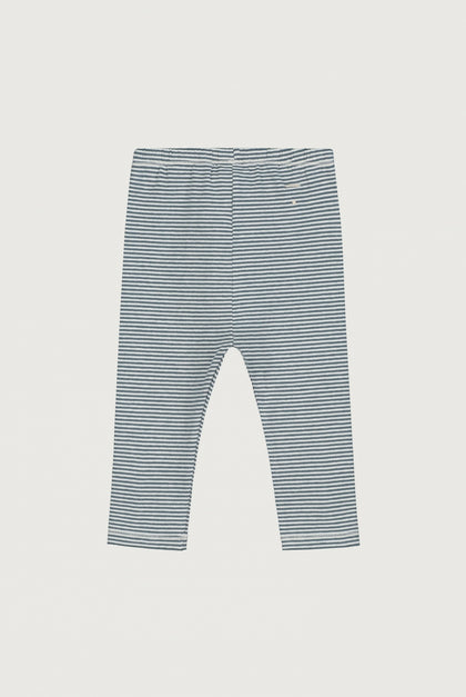 Gray Label| Baby Leggings Gots blue grey -cream