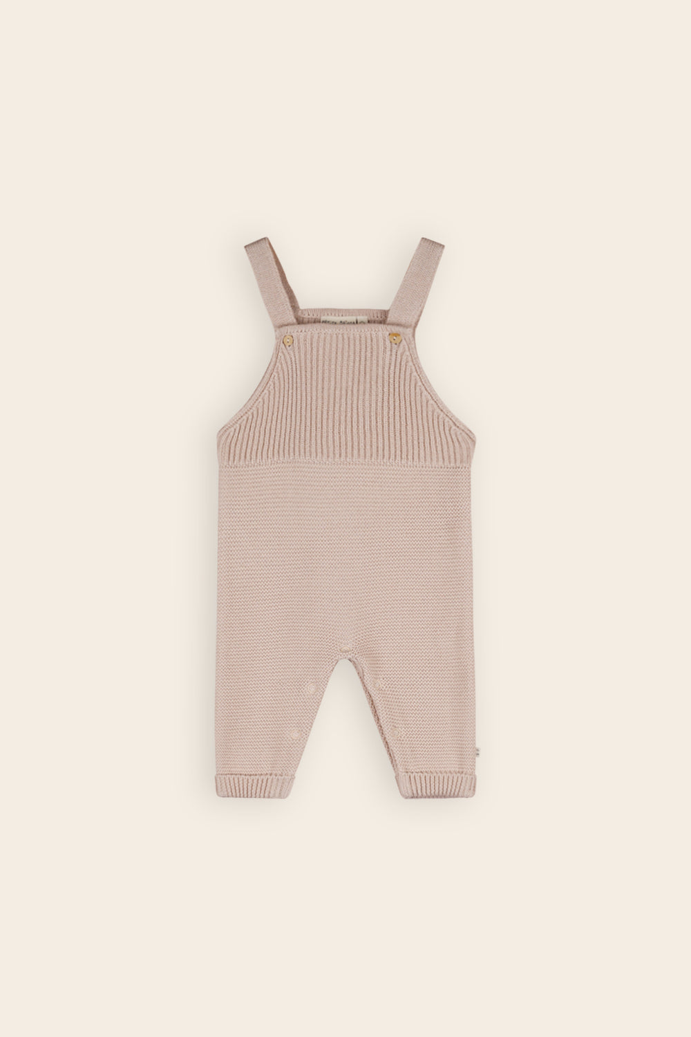 Petit maison | Seyo gebreid salopet | Oatmeal