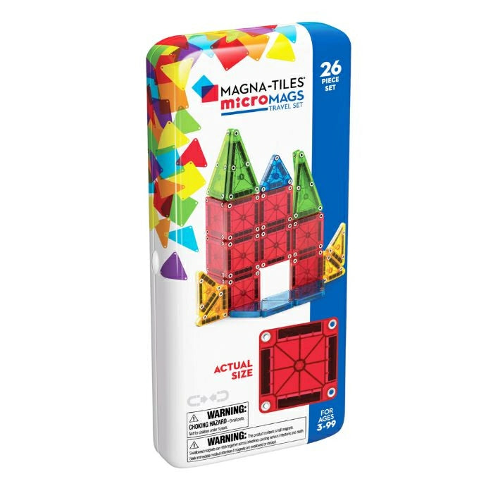 Magna Tiles | Micro mags travel set | 26 stuks