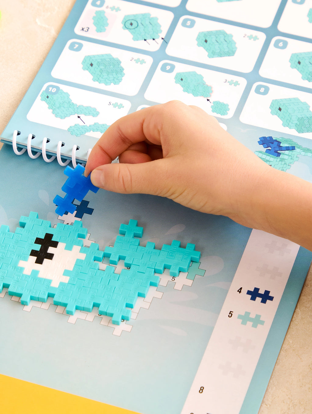 Plus- Plus | Activity pad | Oceaan