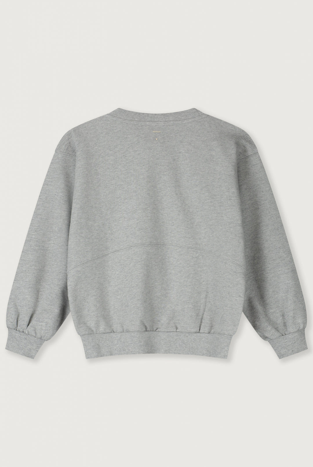 Gray label | Bomber sweatshirt w/ Zip | Grey melange