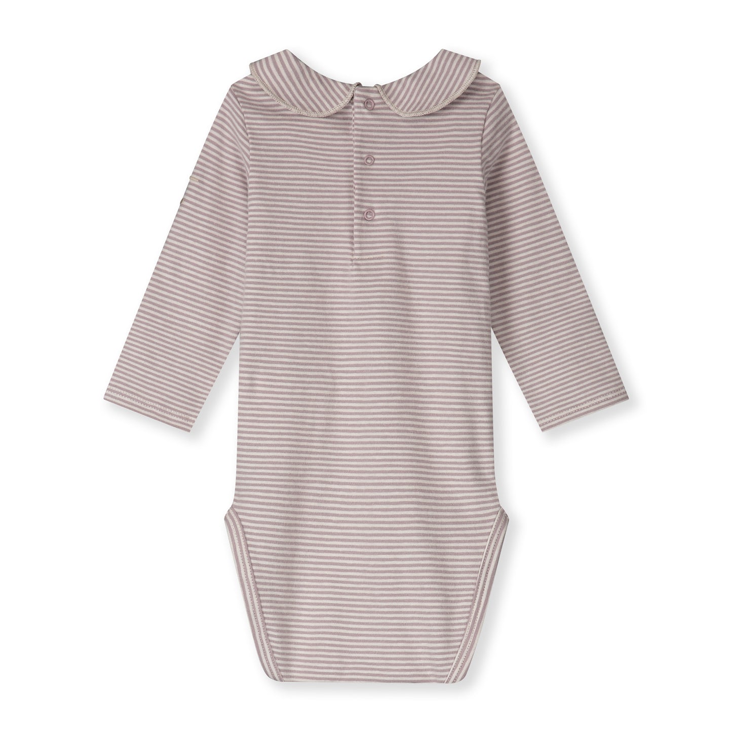 Gray label | Baby Collar Onesie | Berry-cream