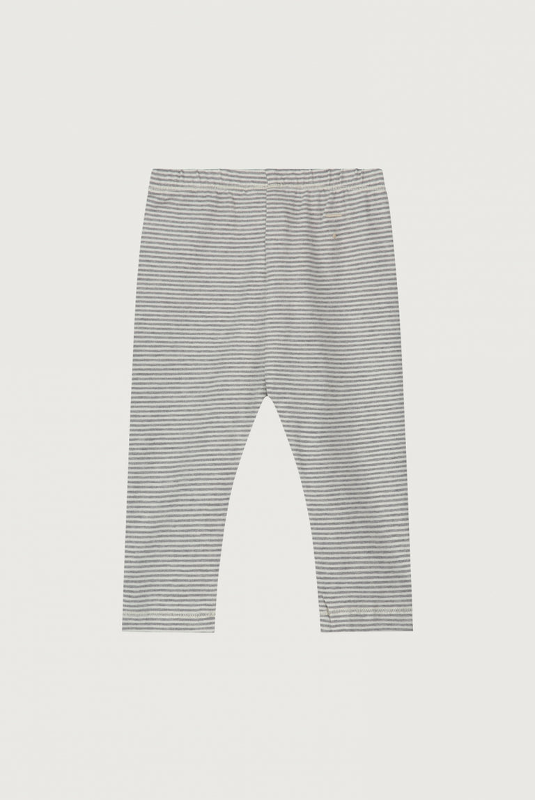 Gray Label| Baby Leggings Gots | Grey melange/ cream
