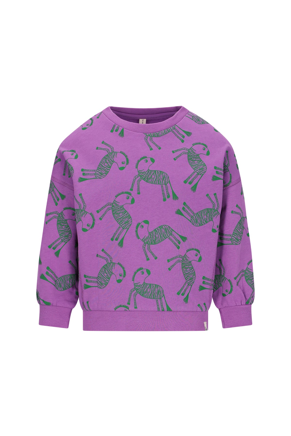 The new chapter | Sweater Bobbie | Zebraprint paars