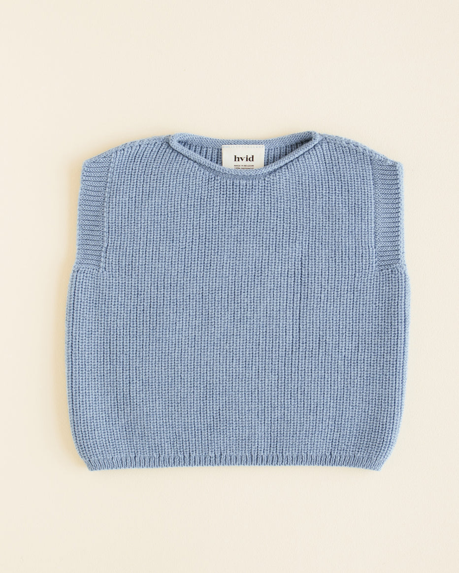 Hvid | Vest Harvey Light blue