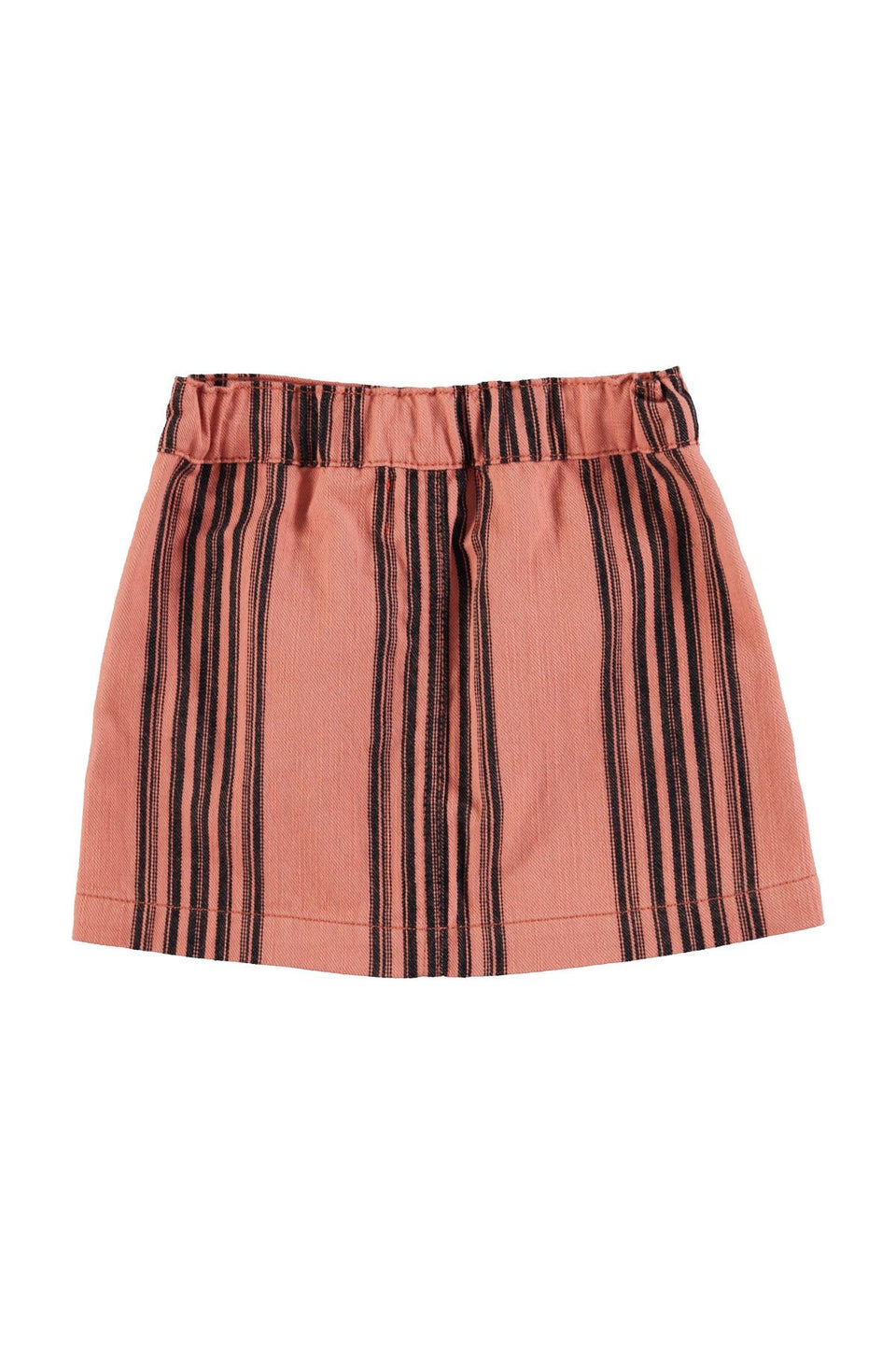 Piupiuchick | Short skirt | Pink w/ black stripes