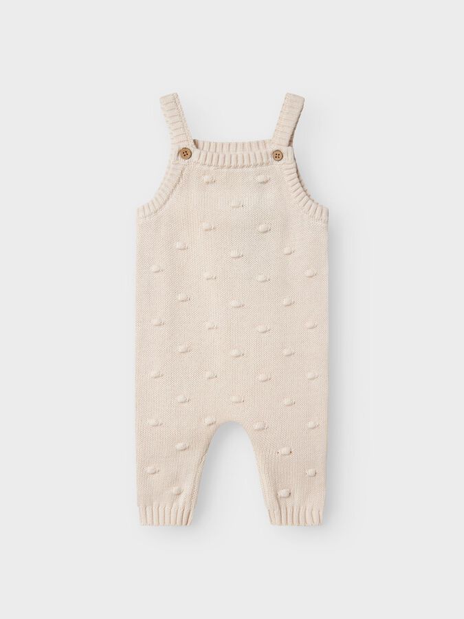 Lil'atelier | Gable knit overall | Pastel parchment