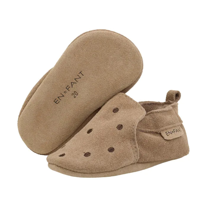 En Fant| Slippers Suede| Pine Bark dots