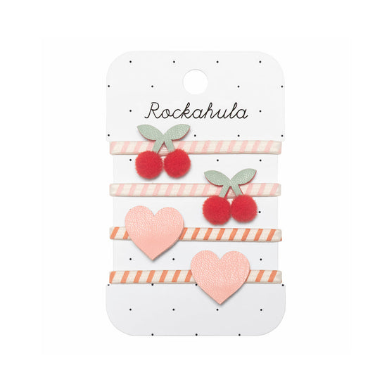 Rockahula | Haarelastiekjes | Stripy cherrie