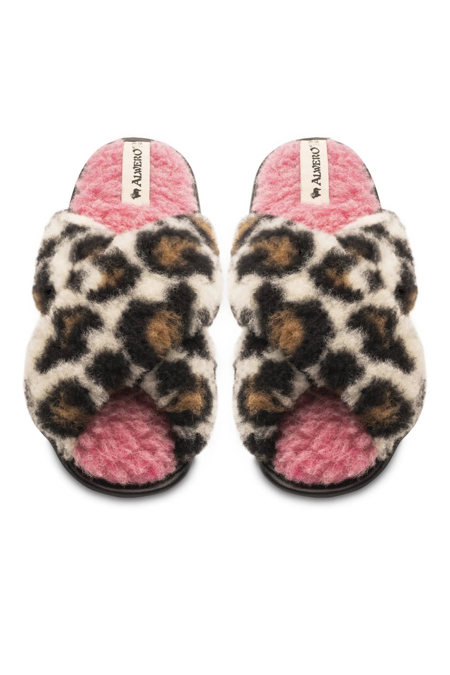 Alwero | Sloffen Twenn X | Leopard pink