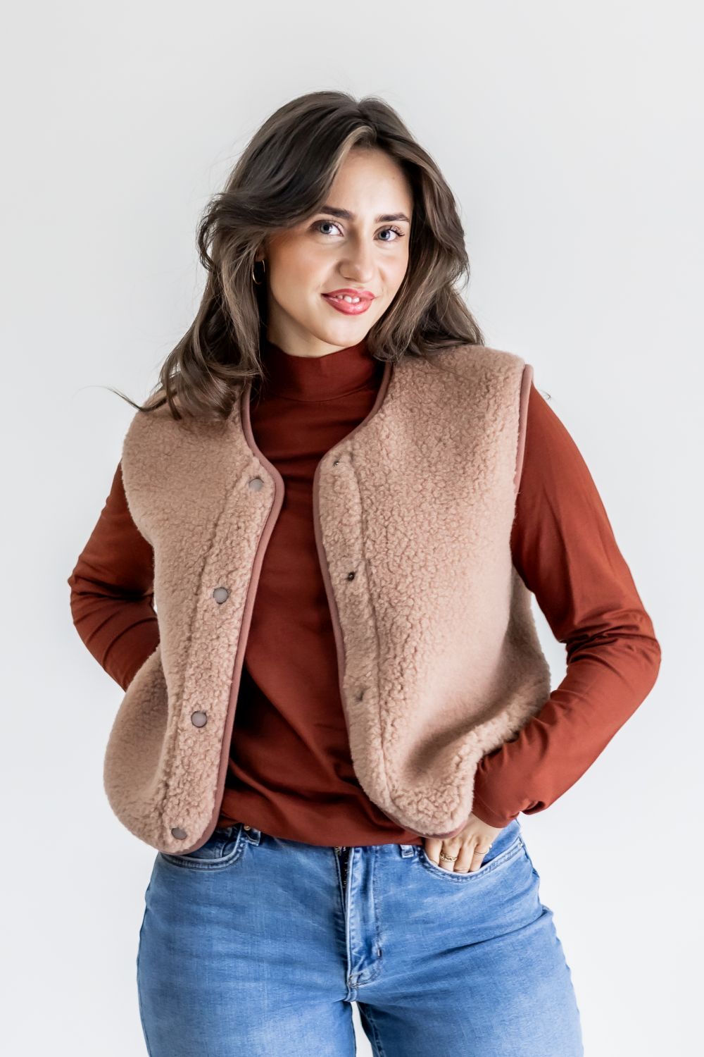 Alwero | Bodywarmer Tyb light | Rugby tan