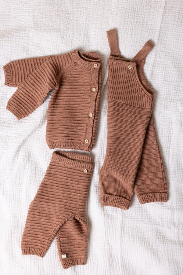 Petit maison | Seol Knitted pant | Caramel