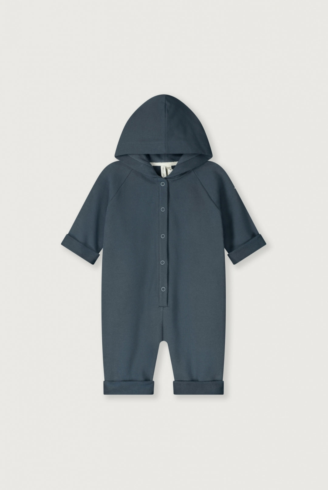 Gray label | Baby Hooded suit | Blue grey