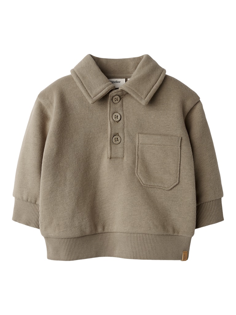 Lil'atelier | London Loose sweat | Sepia tint
