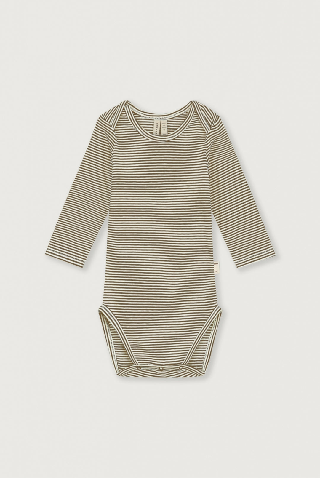 Gray label | L/S onesie romper | woody/ cream