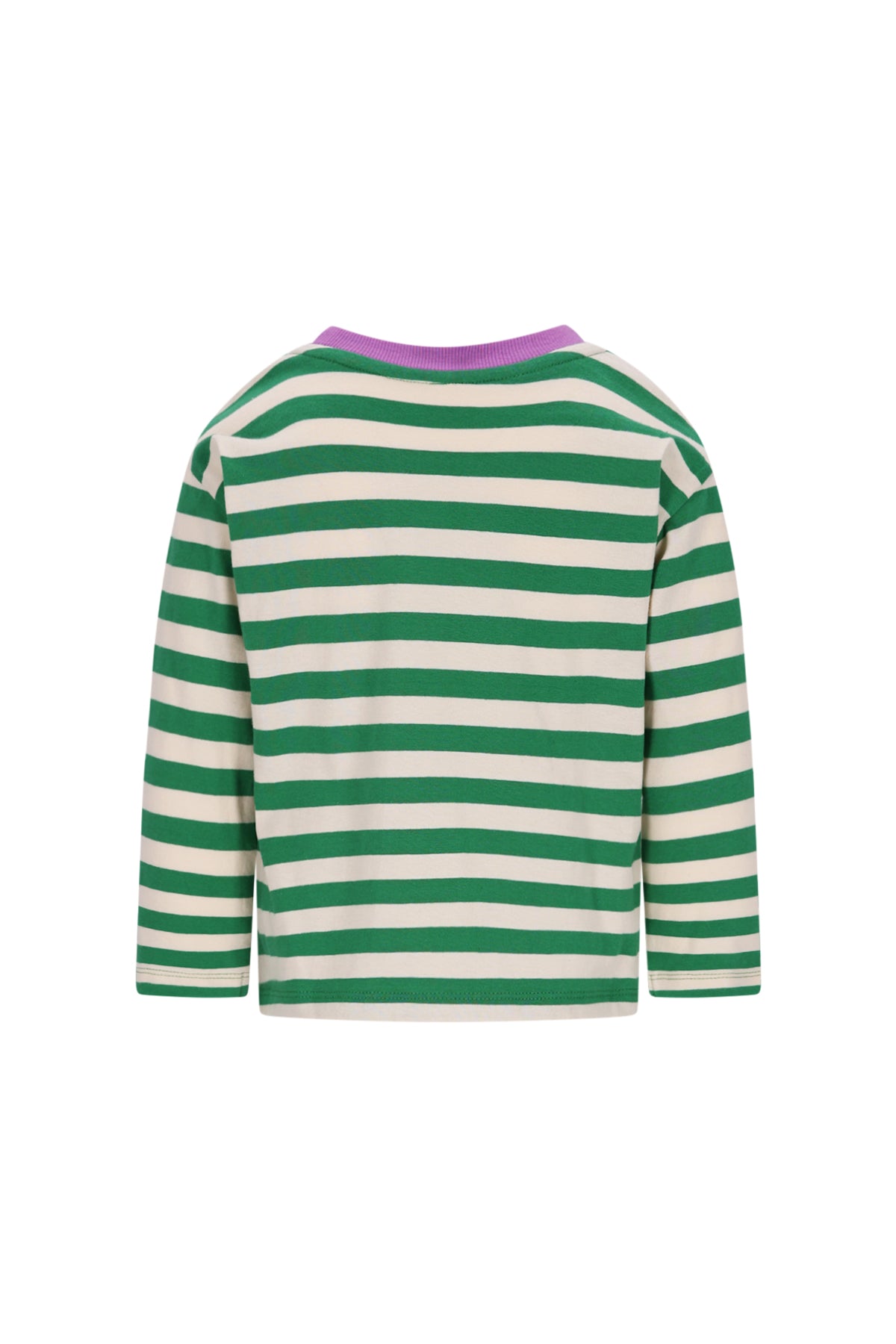 The new chapter | Longsleeve Lou | Groen/wit