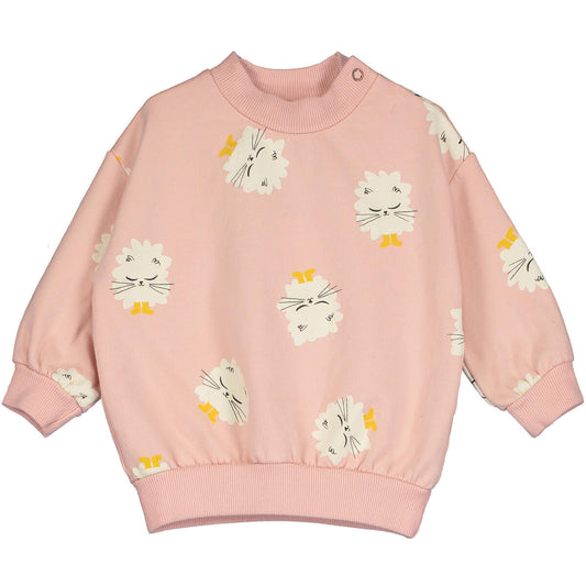 Lotiekids | Baby Kitten sweatshirt | Rose