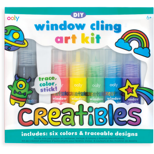 Ooly | Creatibles DIY | Window Cling Art Kit